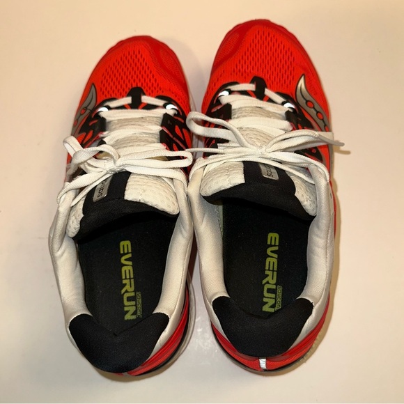 Saucony Women’s Triumph Iso 4 Vizi Red/Blk/Wht [S10413-2] Size 8.5 - Picture 12 of 16